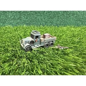 Vintage LFE Diecast Military Army Truck Transport Vehicle w/ Soldier Figure 2008